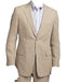 Men'S Beige/Natural Two Piece Linen Summer Double Vents Suit - Mens Linen Suit