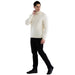 MENS OFF-WHITE PULLOVER TURTLENECK SWEATER