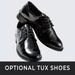 Bootcut wedding suit Black Peak Lapel Bootcut Tuxedo – Prom and Wedding