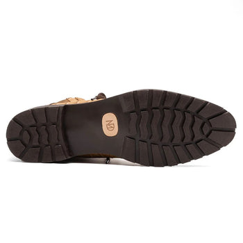 Marco Di Milano Leoni Men's Shoes Oil Orix Genuine Caiman Crocodile Rugged Boots - Image 4