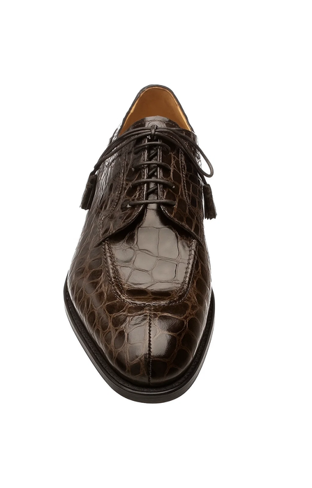 Oilve Gator Skin Belly Split Toe Italian Style Shoe