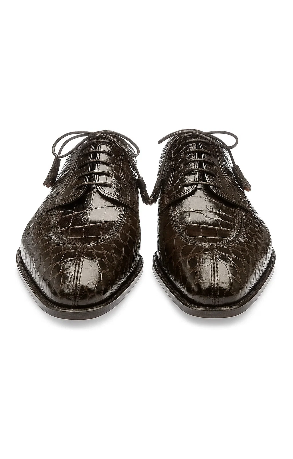 Oilve Gator Skin Belly Split Toe Italian Style Shoe