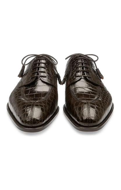 Oilve Gator Skin Belly Split Toe Italian Style Shoe