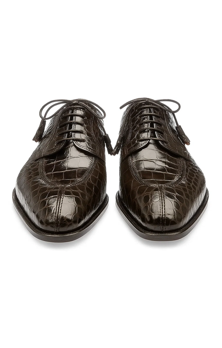 Oilve Gator Skin Belly Split Toe Italian Style Shoe