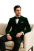 Olive Double Breasted Velvet Blazer - Velvet Sport Coat
