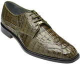 Belvedere Olive Gator Shoes Hornback Oxford Chapo