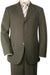 Cheap Plus Size Suits For Men - Big and Tall Suit For Big Guys Olive Green