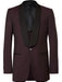 Slim Fit Black and Burgundy ~ Maroon Suit  ~ Wine ~ Tuxedo For Mens