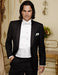 Fitted Slim Fitc Cut Fitted One Button Shawl Black