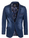 Denim Blazer  - Denim Blue Sport Jacket - Jean Fabric Casual Jacket