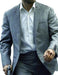Men's 1 Button Gray Suit