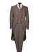 Men's Light Weight Peak Lapel Wool 1 Button Light Grey Morning Coat
