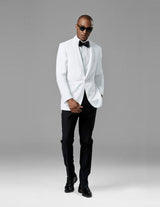 Men's white best Suit buy one get one suits free Suit