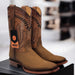 Oryx Snake Print Boots Square Toe by Hooch Boots