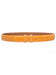 Men's Smooth Buttercup Genuine Ostrich Quill Skin Belt