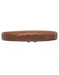 Men's Kango Genuine Ostrich Quill Skin 1 1/2'' width Belt