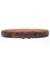 Men's Patchwork Genuine Lizard Skin Belt Nicotine