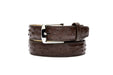 Belvedere Ostrich Quill Belt - Brown