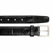 Belvedere Ostrich Leg Belt- Dark Burgundy
