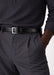 Belvedere Ostrich Leg Belt- Dark Burgundy
