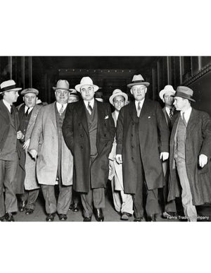 Overcoat and Suit and Hat Package Al Capone Suit - Al Capone Custome - Al Capone Outfit