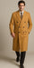 DBCoat Men's Wool Long Designer Men's Wool Men's Peacoat Sale Double Breasted Overcoat Style Full Length Camel
