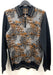 Cigar Couture 1/4 Zipper Polo Sweater CHARCOAL