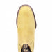 Honey Suede Charro Square Toe Boots