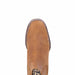 Papaya Suede Charro Square Toe Boots