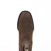 Mocha Suede Square Toe - Botin Charro
