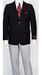 Pacelli Men's Classic Black 2 Button Jacket Blair