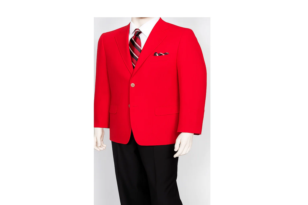 Pacelli Men's Classic Red Cheap Priced Blazer Jacket For Men Jacket Blair