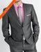 Package Combo Charcoal Grey Suits Including Pink Shirt and Tie and Suit Grey