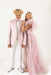 Western Suit - Trajes Para Hombres - Cowboy Formal Attire - Trajes De Novio - Pink