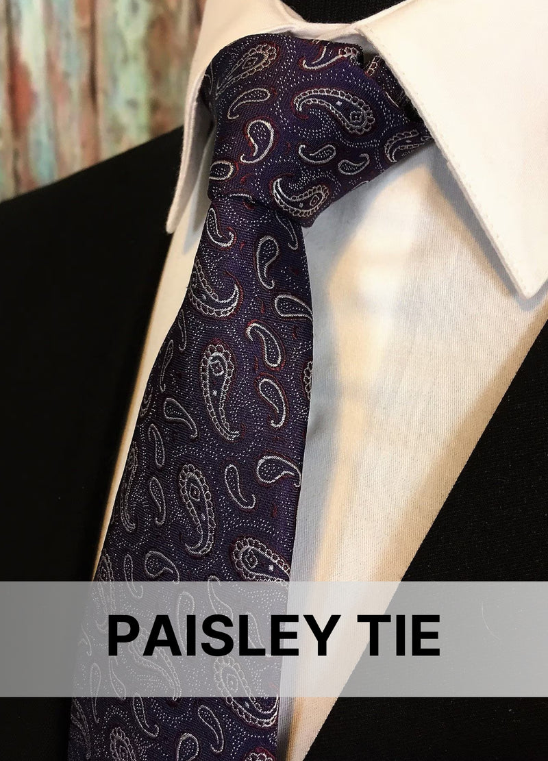 Mens Paisley Tie