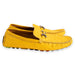 P014093 Palm Beach Genuine Ostrich Driver- Yellow