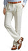 Men’s Ivory Cream Pleated Dress Pants, Off White Formal Trousers with Unhemmed Bottom