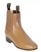 Pate Los Altos Boots Men's Charro Botin Short Ankle Deer Leather Boots