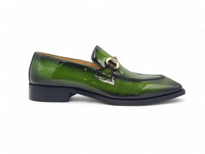 Carrucci Patent Leather Buckle Loafer