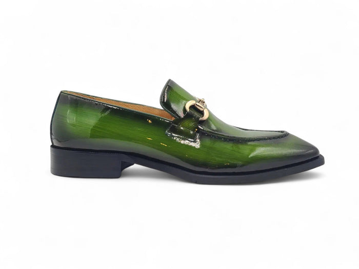 Carrucci Patent Leather Buckle Loafer
