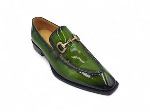 Carrucci Patent Leather Buckle Loafer