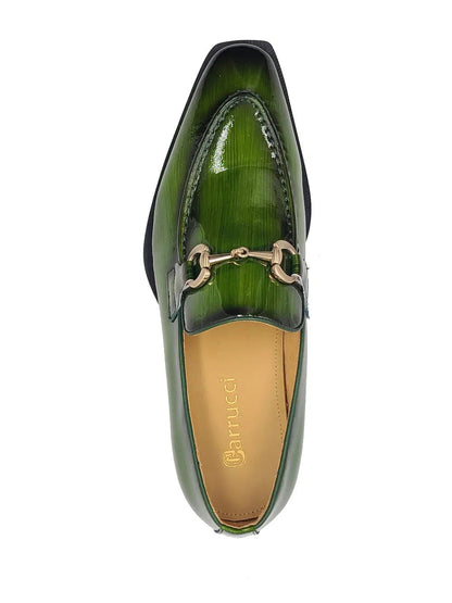 Carrucci Patent Leather Buckle Loafer