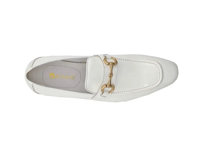 Carrucci Patent Leather Horse Bit Loafer