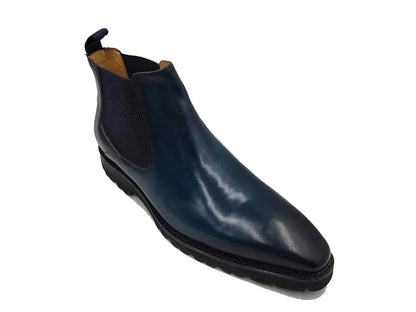 Carrucci Patina Chelsea Boot Lug Sole