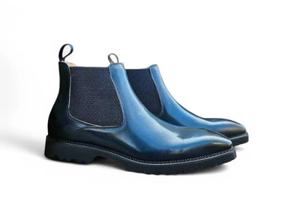Carrucci Patina Chelsea Boot Lug Sole