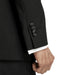 Mens Single Breasted Peak Lapel Tuxedo Jacket Black
