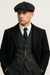Brand New Quality Peaky Blinders Style Tweed Vested Peaky Blinders Suit - Peaky Blinders Outfit + Overcoat + Hat