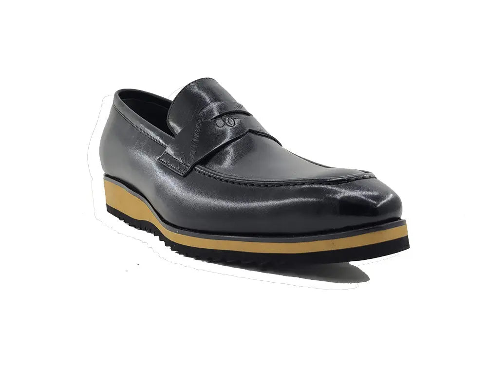 Carrucci Penny Loafer with Lightweight Sole