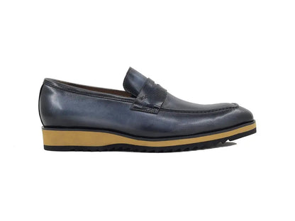 Carrucci Penny Loafer with Lightweight Sole