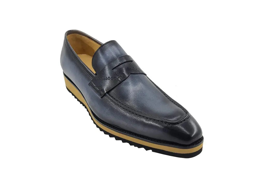Carrucci Penny Loafer with Lightweight Sole